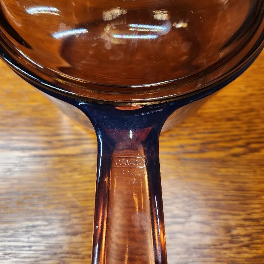Corning Visions Amber 1 Liter Saucepan